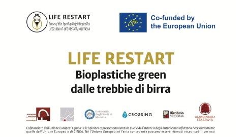 LIFE RESTART, Bioplastiche green dalle trebbie di birra